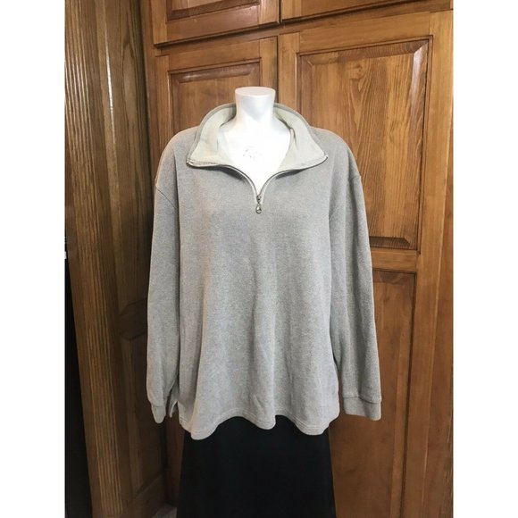 Men's Irvine Park Ribbed Zip Front Neck Sweater - Size 2X‎ - Picture 2 of 6